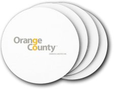 (image for) Orange County Courier Coasters (5 Pack)