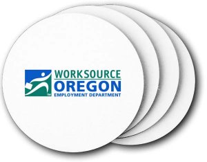 (image for) Oregon Employment Department Coasters (5 Pack)