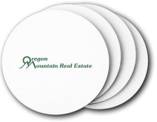 (image for) Oregon Mountain Real Estate Coasters (5 Pack)