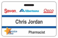 (image for) Sav-on Albertsons Osco Pharmacy Badge (classic style)