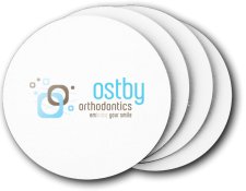 (image for) Ostby Orthodontics, Inc. Coasters (5 Pack)