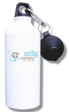 (image for) Ostby Orthodontics, Inc. Water Bottle - White