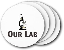 (image for) OUR Lab Coasters (5 Pack)