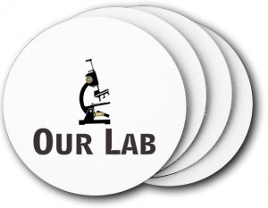 (image for) OUR Lab Coasters (5 Pack)