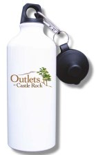 (image for) Outlets at Castle Rock Water Bottle - White