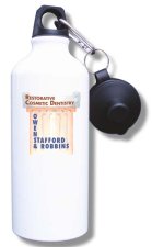 (image for) Owens and Stafford Water Bottle - White