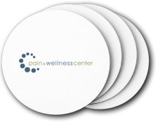 (image for) Pain and Wellness Center Coasters (5 Pack)