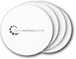 (image for) Pain and Wellness Center Coasters (5 Pack)