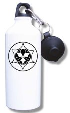 (image for) Paisley Press Water Bottle - White
