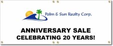 (image for) Palm & Sun Realty Corp. Banner Logo Center