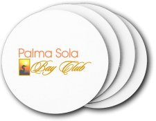(image for) Palma Sola Bay Club Coasters (5 Pack)