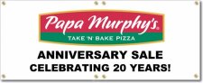 (image for) Papa Murphy's Banner Logo Center