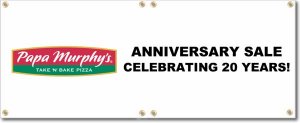 (image for) Papa Murphy\'s Banner Logo Left