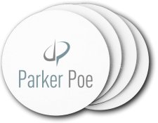 (image for) Parker Poe Adams & Bernstein LLP Coasters (5 Pack)