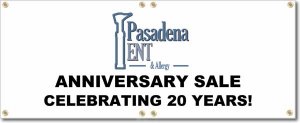 (image for) Pasadena ENT and Allergy Banner Logo Center