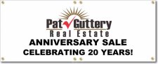 (image for) Pat Guttery Real Estate Banner Logo Center