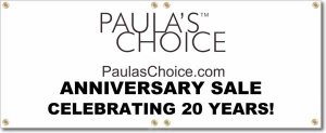 (image for) Paula\'s Choice Inc. Banner Logo Center