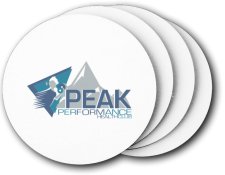 (image for) Peak Performance Health Club Coasters (5 Pack)