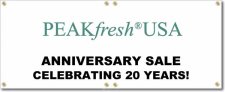 (image for) PEAKfresh USA Banner Logo Center