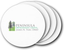 (image for) Peninsula Orthodontics Group Coasters (5 Pack)