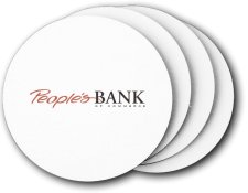 (image for) People's Bank of Commerce Coasters (5 Pack)