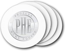 (image for) Peoples Home Equity Coasters (5 Pack)