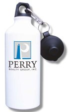 (image for) Perry Realty Group, Inc. Water Bottle - White