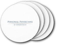 (image for) Personal Physicians of Connecticut Coasters (5 Pack)