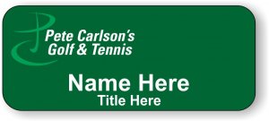 (image for) Pete Carlson\'s Golf & Tennis Green Badge