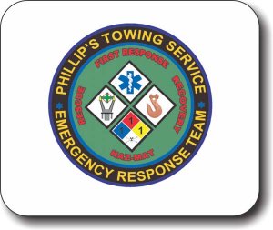 (image for) Phillip\'s Towing & Emergency Mousepad