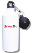 (image for) Phones Plus Water Bottle - White