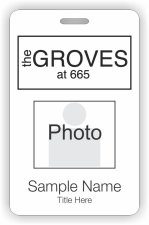 (image for) The Groves Photo ID Badge