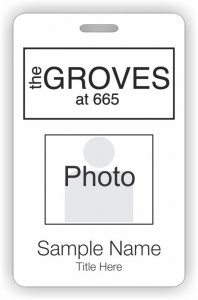 (image for) The Groves Photo ID Badge