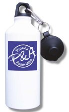 (image for) Pineda and Associates, Inc. Water Bottle - White