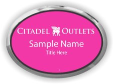 (image for) Citadel Outlets Silver Executive Pink Badge