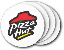 (image for) Pizza Hut Logo 1 Coasters (5 Pack)