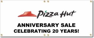 (image for) Pizza Hut Logo 2 Banner Logo Center