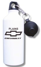 (image for) Plains Chevrolet Water Bottle - White