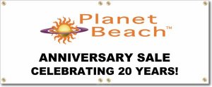 (image for) Planet Beach Contempo Spa Banner Logo Center