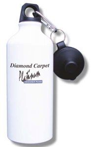 (image for) Platinum Designer Rugs Water Bottle - White