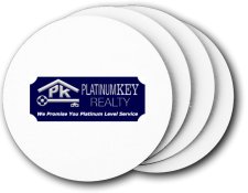 (image for) Platinum Key Realty Coasters (5 Pack)