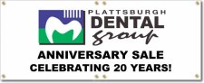 (image for) Plattsburgh Dental Group Banner Logo Center