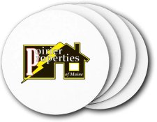 (image for) Poirier Properties of Maine Coasters (5 Pack)