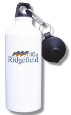 (image for) Port of Ridgefield Water Bottle - White