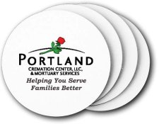 (image for) Portland Cremation Center LLC Coasters (5 Pack)