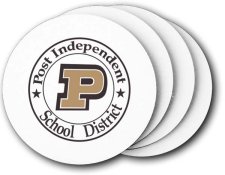 (image for) Post Independent School Coasters (5 Pack)