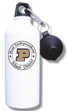 (image for) Post Independent School Water Bottle - White