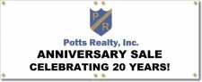 (image for) Potts Realty, Inc. Banner Logo Center