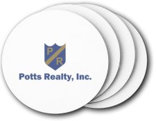 (image for) Potts Realty, Inc. Coasters (5 Pack)