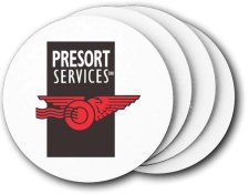 (image for) Presort Services, Inc. Coasters (5 Pack)